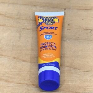 Banana Boat Sport Ultra Sunscreen Lotion SPF 30 Pack of 24 Travel Size EXP 02/28